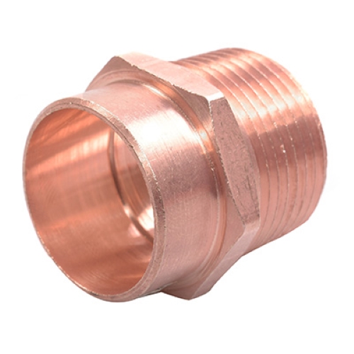 ADAPTADOR MACHO COBRE 1"