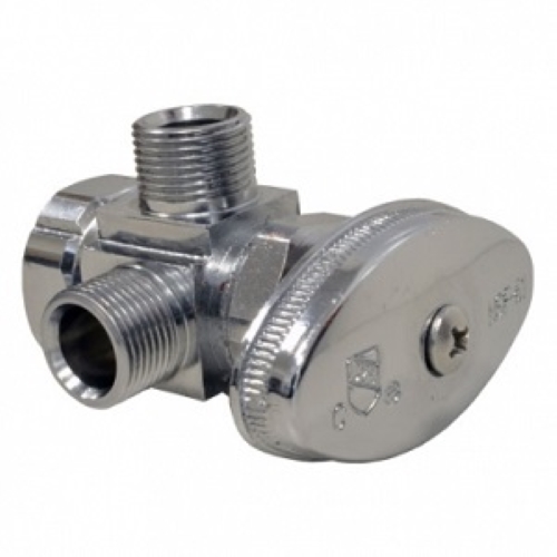 VALVULA  ANGULAR 1/2"X1/2" 2 SALIDA