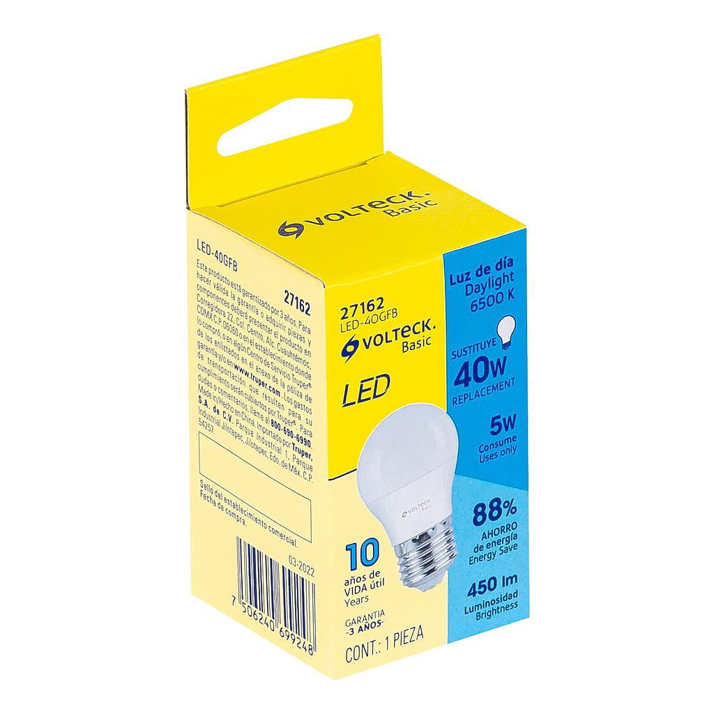 LAMPARA LED 5W G45 LUZ DIA