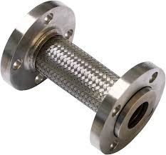 MANGUERA METÁLICA FLEXIBLE 6" X 100 cms de L.T. con bridas de acero inox tipo 304 asa 150 lbs en ambos extremos