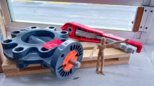 VALV. MARIPOSA C/MANIJA 4" EPDM PVC SPEA