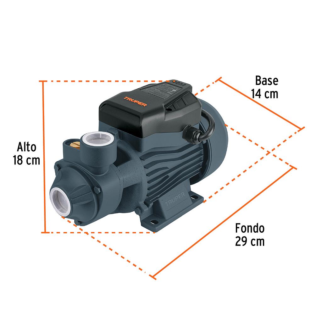 BOMBA PERIFÉRICA 1 HP, ALTURA MÁXIMA 60 M,