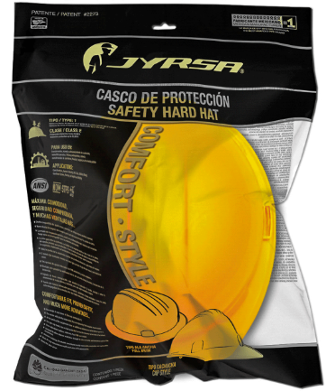 CASCO PROTECTOR DIELECTRICO AMARILLO ECO-FRIENDLY