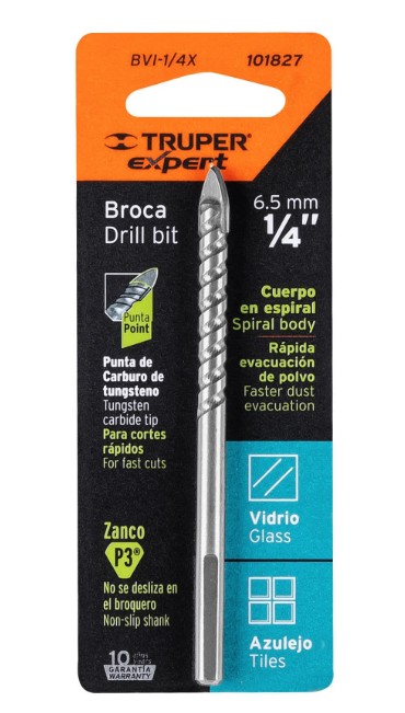 BROCA PARA VIDRIO Y AZULEJO EXPERT