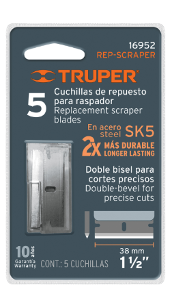 REPUESTO PARA RASPADOR PINTURA